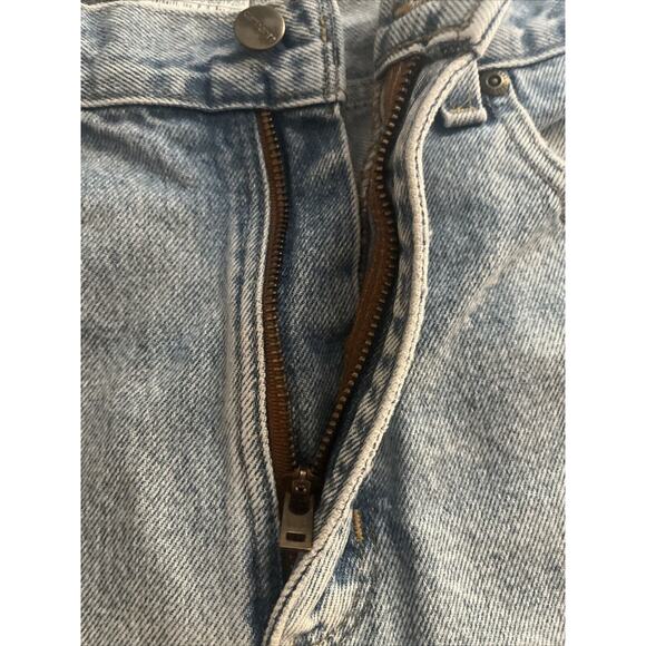 Carhartt Jeans Mens 34x30 Blue Denim Light Wash Faded Skater Grunge - Picture 10 of 12